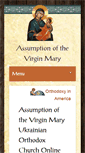 Mobile Screenshot of holyassumption.org